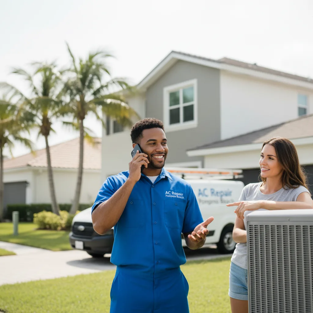 AC Repair Pompano Beach customer support in Angier